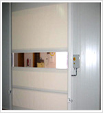 Puertas rapidas de conservación, puertas rapidas de congelación, puertas para camaras frigorificas, puertas para panel frigorifico